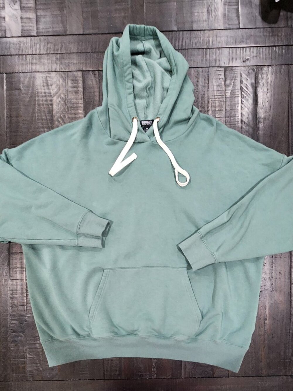 BUFFALO DAVID BITTON WOMEN'S PULLOVER HOODIE WITH POCKETS-SIZE XXL-EXCELLENT CON